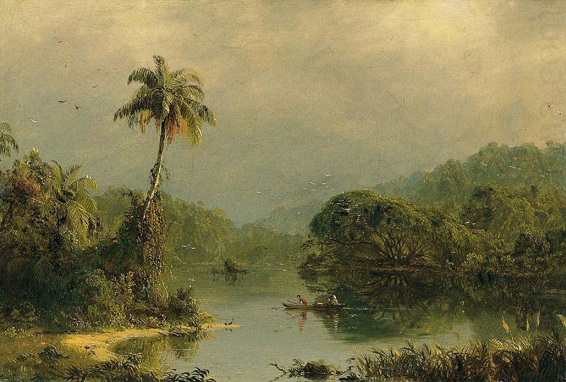 Frederic Edwin Church Tropical Landscape china oil painting image